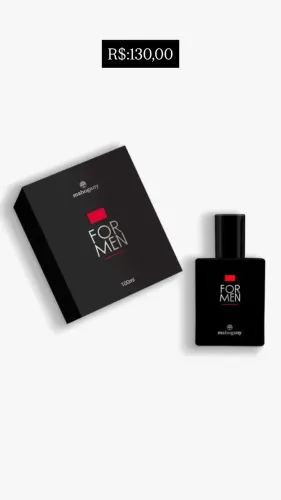 Fragrância Desodorante Corporal Mahogany For Men 100ml