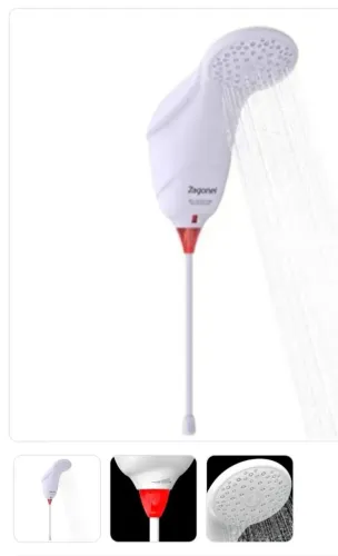 Chuveiro elétrico Zagonel blindado 4000w 