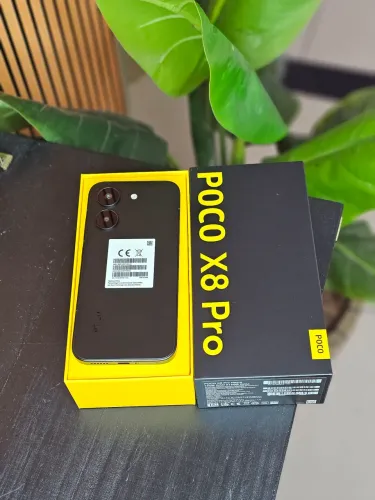 POCO X8 Pro 512GB 12GB RAM Preto Novo Global