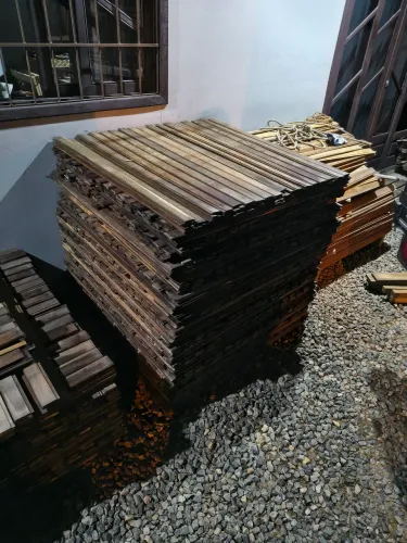 Forro de madeira itauba