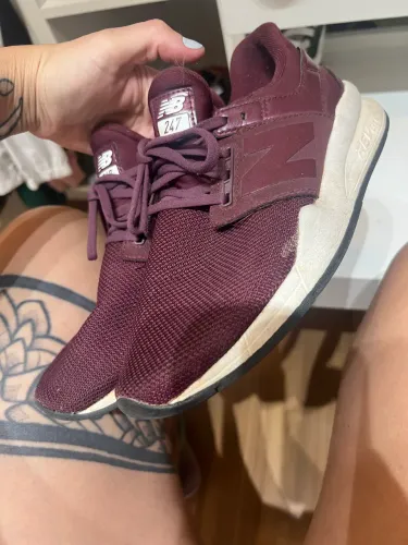 tênis new balance 247 bordô 37