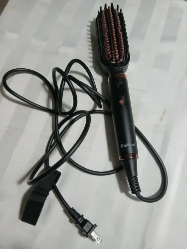Escova alisadora elétrica 