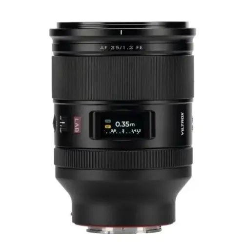 Lente Viltrox AF 35mm f/1.2 FE para Sony - Nova na caixa!