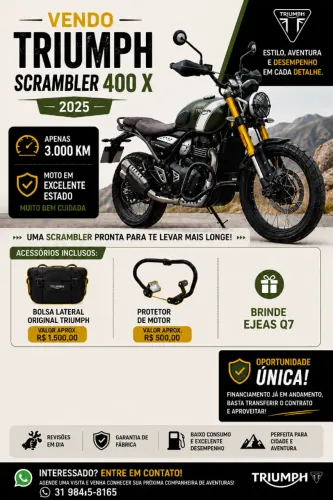 Triumph Scrambler 400 x