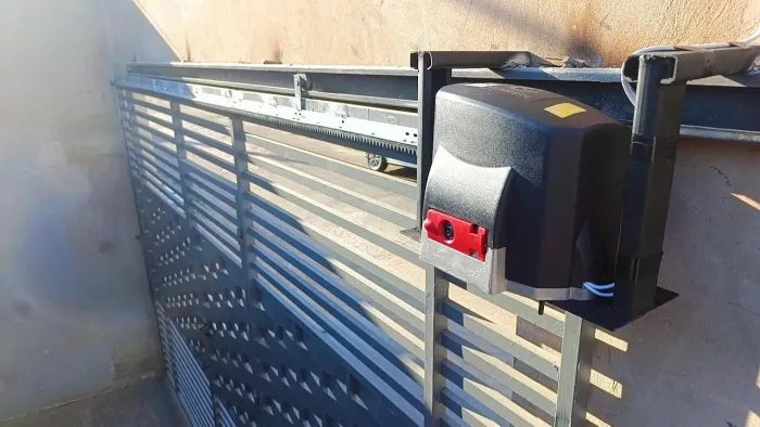 Instalação motor para portão