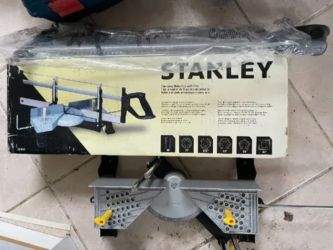  Serra Meia Esquadria Manual Stanley Na Caixa