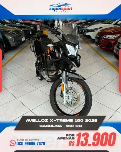AVELOZZ X-TREME 160 2025 GASOLINA 160CC