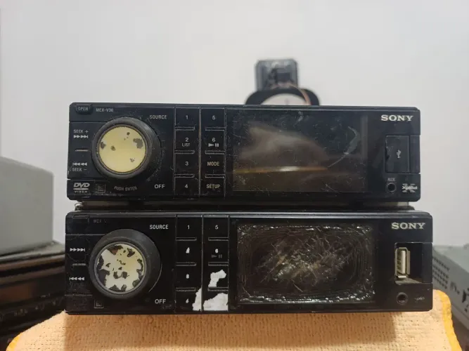 Lote 2 Sony MEX V30 ( NÃO LIGA LEIA O ANÚNCIO)