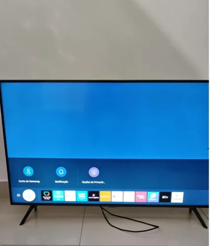 Smart TV 43" Crystal UHD 4K Samsung 43AU7700 (modelo UN43AU7700GXZD)