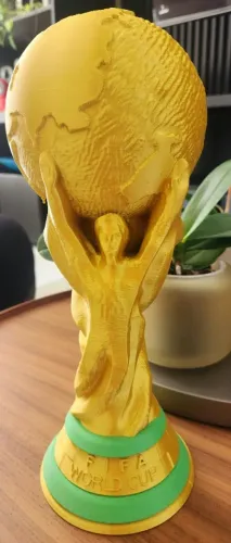 Taça Copa do Mundo FIFA - Impressão 3D Decorativa