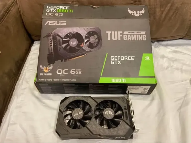 PLACA DE VIDEO ASUS GTX1660ti 6GB