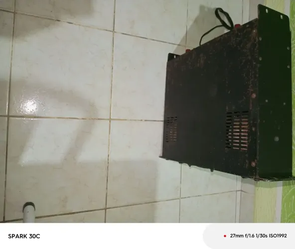 Amplificador de áudio profissional 