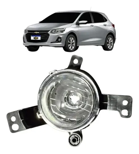 Farol Milha Esquerdo Chevrolet Onix 2020 2021 2022 2023 2024 Transparente
