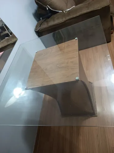 Mesa de vidro 1,00x1,00