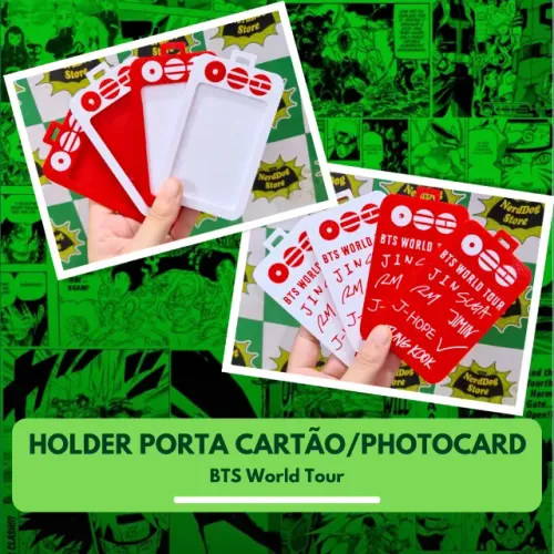 Holder Porta Photocard Chaveiro Cartão Crachá - BTS Arirang Kpop - NerdDog Store