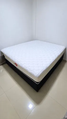 Cama Box Queen + Pillow Top Ortobom