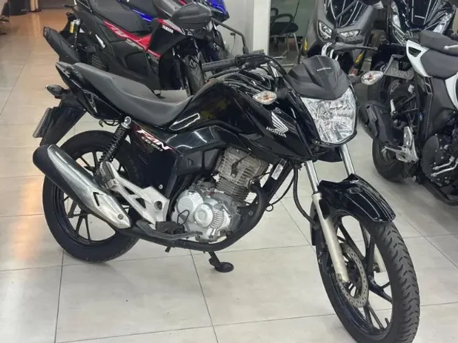 Honda CG FAN 160 2023 Preta - Mepal Motos