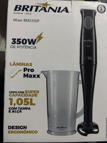 Mixer novo na caixa