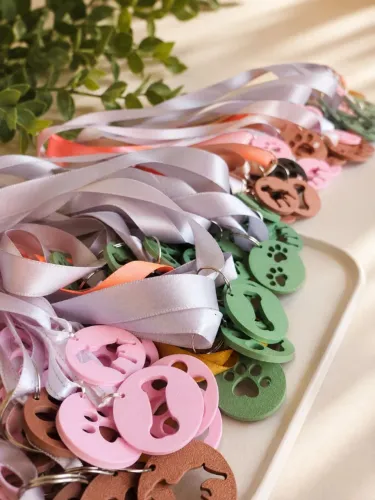 Kit 50 Tags Personalizadas Acessorios Para Pets Pet Shop Banho e Tosa Atacado
