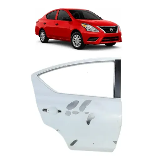 porta traseira direita nissan versa 2012 a 2019