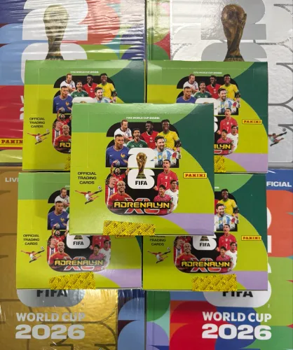 Caixa de cards copa