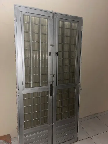 Portão de alumínio 