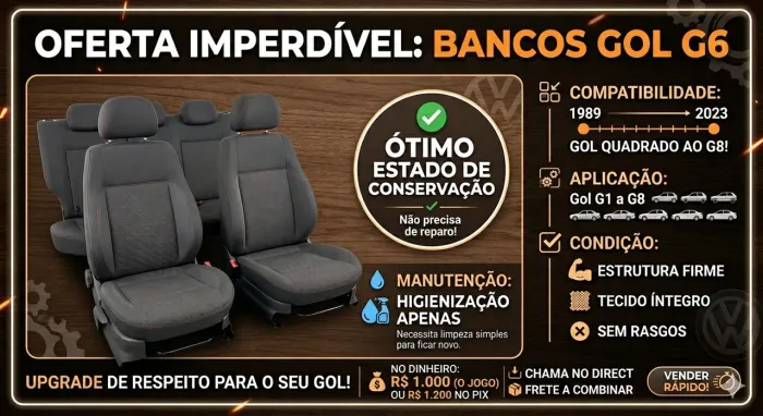 Bancos do gol