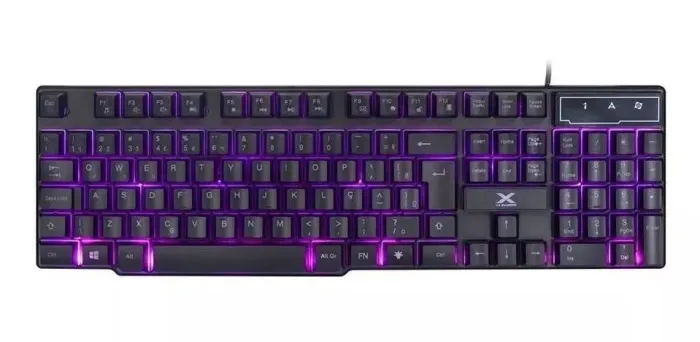 Teclado Gamer Vx Hydra Led 107 Teclas