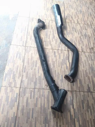 Escapamento esportivo dom pai me com ponteira cromada l 200 Triton