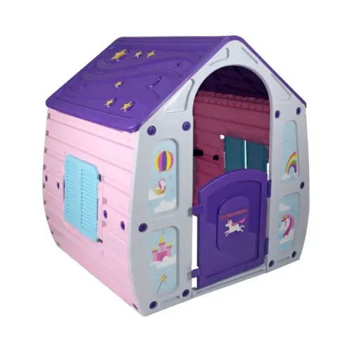 Casinha De Brinquedo Unicornio Bel 560000 102cmx90cmx109cm