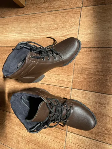 Bota Coturno Feminino Salto Grosso Tratorado Macia