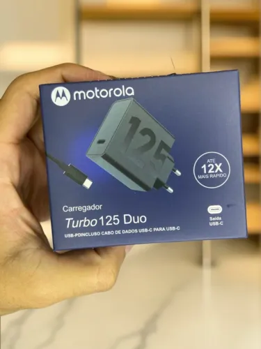 Carregador 125 Duo Motorola USB-C para USB-C an25