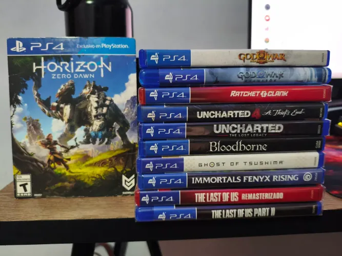 Lote PS4 (Exclusivos).