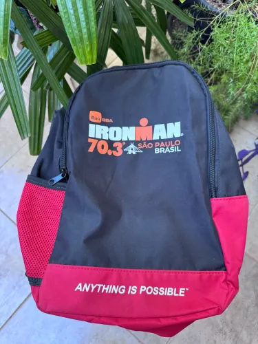 Mochila Ironman 70.3 São Paulo Corrida Ciclismo Natação