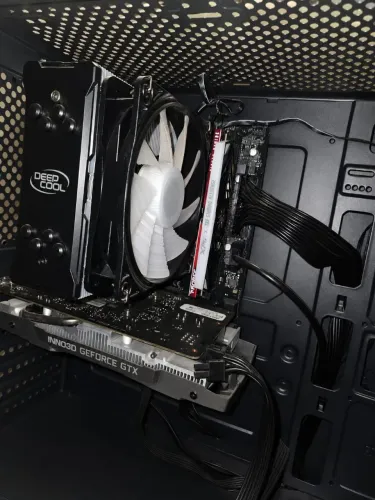 Kit Placa Mãe, Processador, Cooler e Placa de Vídeo