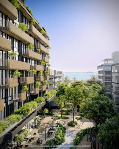 Apartamentos de alto padrão próximos à praia em Jurerê
