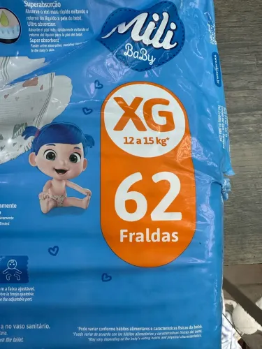Fralda Mili XG