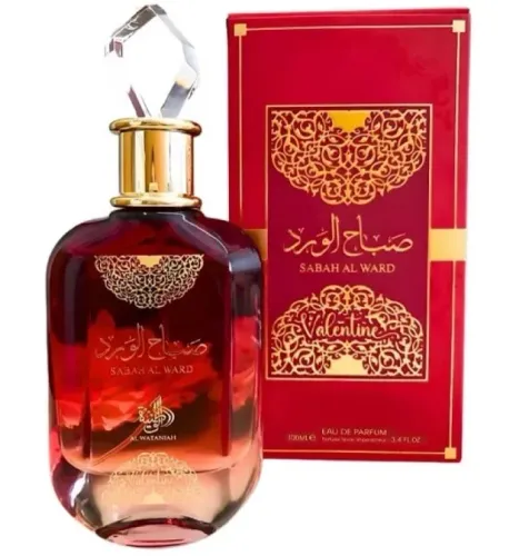 Perfume Feminino Al Wataniah Sabah Al Ward Valentine EDP 100 ml