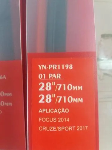 Palheta dianteira,específicas focus 2014