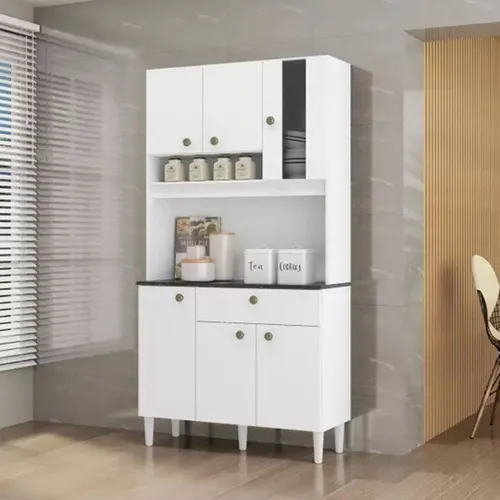 Cozinha Onix Branco Até 12x - Frete Grátis