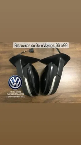Retrovisor elétrico com seta  do Gol, Voyage G6 a G8 