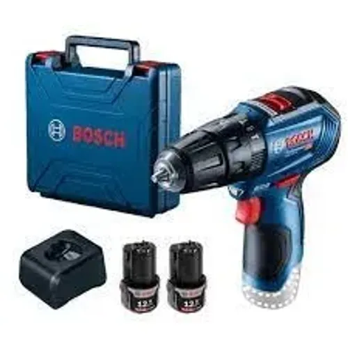 Parafusadeira Furadeira Impacto GSB 12V-30 Brushless 3/8 Pol. 12V com 2 Baterias 2.0Ah 