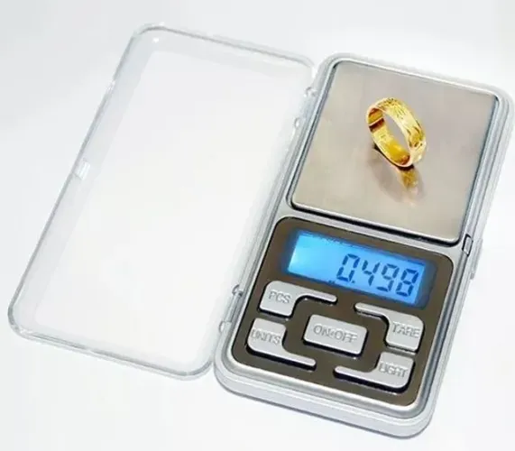 Mini Balança Digital Alta Precisão Escala 0.1 Gr Até 500 Gr  Arduino Automação COD-AP162  