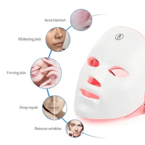 Limpeza de Pele ! Máscara Facial LED