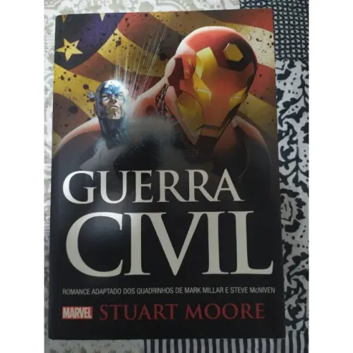Livro Guerra Civil Marvel