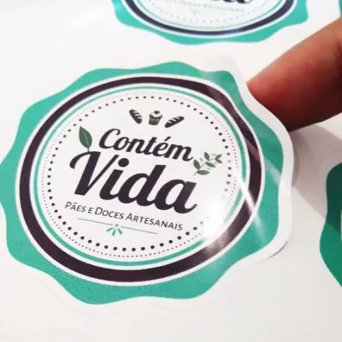 Adesivo vinil leitoso ou transparente 