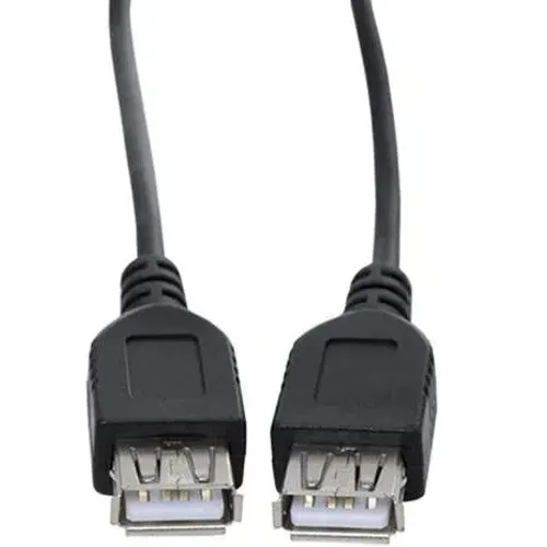 Cabo Usb Fêmea x Usb Fêmea 1.5 Metros
