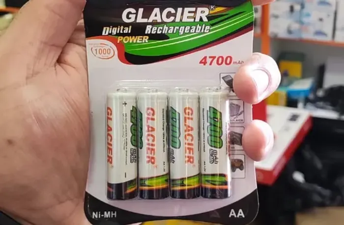 PILHAS RECARREGÁVEL   AA 4.700mAh