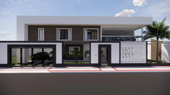 Casa 2 pavimentos alto padrão em Interlagos 