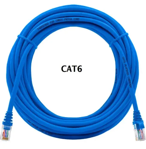 Cabo De Rede 3 Mts Ethernet Lan Cat 6 Rj45  Patch Cord  Utp 3 Metros
